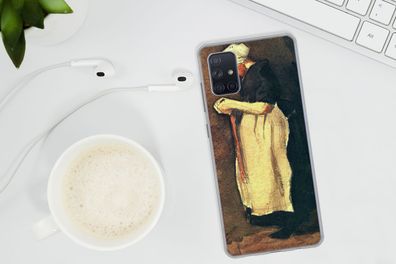 Hülle für Samsung Galaxy A51 - Die Scheveningerin - Vincent van Gogh - Silikonen
