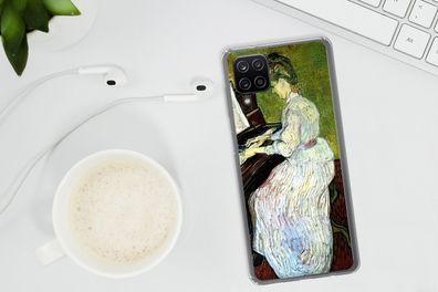 Hülle für Samsung Galaxy A12 - Marguerite Gachet am Klavier - Vincent van Gogh - Sili