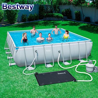 Bestway Solar-Pool-Heizmatte Poolheizung Solarmatte Kollektor Solarheizung