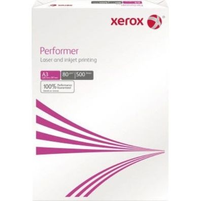 Xerox Kopierpapier Performer 003R90569 DIN A3 80g 500 Bl./Pack