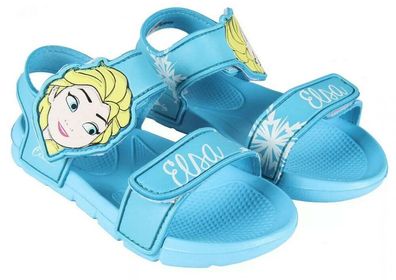 Eiskönigin Frozen Elsa Flip Flop Strand Sandalen Sandalette Größen: 22 - 31
