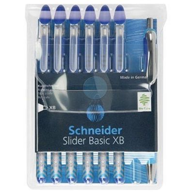 Schneider Kugelschreiber Slider XB 50-151277 blau 6 St./Pack