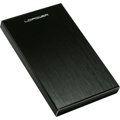 LC-Power LC-25U3-Becrux, externes 2,5"-SATA-Gehäuse, USB 3.0, schwarz