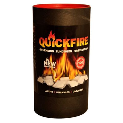 QuickFire Kamin- und Grill-Anzünder Packung 100 Stück
