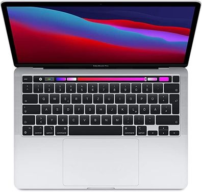 2020 Apple MacBook Pro mit Apple M1 Chip -13", 8 GB RAM, 256 GB SSD - Silber