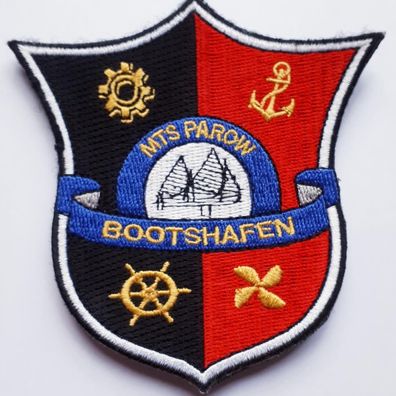Aufnäher Patch MTS Marinetechnikschule Parow Bootshafen