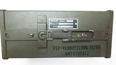 Bundeswehr FSP Vermittlung 10/ OB Amtszusatz