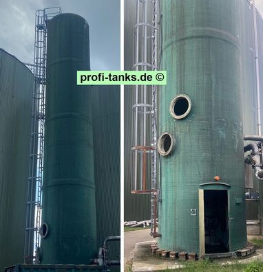 Angebot für P311 gebrauchter 110.000L GFUP-Tank stehend o liegend Chemieschutzschicht