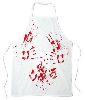 Grillschürze Blutbad Kochschürze Metzger´s Schürze Psycho Horror Spinning Hat