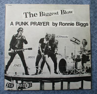 Sex Pistols - The Biggest Blow (A Punk Prayer by Ronnie Biggs) / My Way Vinyl 12" EP