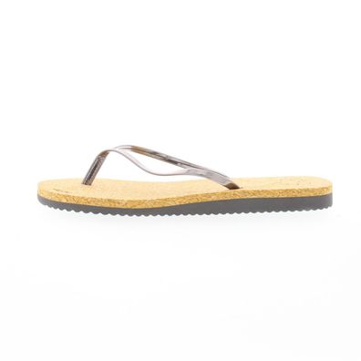 Flip Flop Damen Zehentrenner Flip Noble Corgi Silber Größe 40