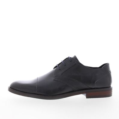 Bugatti Herren Business Schuhe Derby Schwarz Größe 41