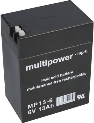 Multipower Blei-Akku MP13-6 Pb 6V / 13Ah