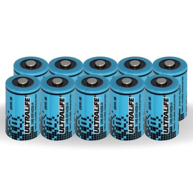 10x Ultralife Lithium 3,6V Batterie LS14250 1/2 AA UHE-ER14250