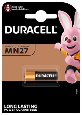 Duracell Alkaline Batterie MN27 1er Blister