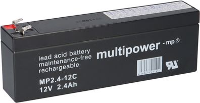 Multipower Blei-Akku MP2,4-12C 12V / 2,4Ah Zyklenfest
