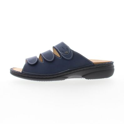 Finn Comfort Damen Pantoletten Kos Blau Größe 45