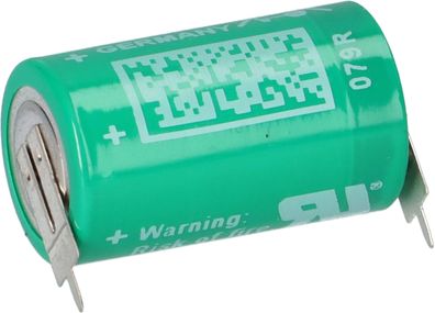 Varta Lithium 3V 950mAh Batterie CR 1/2AA 1/2AA - Zelle 1/1 pin + / -