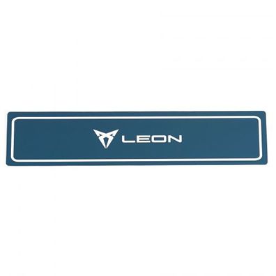Seat Kennzeichenschild CUPRA Leon Nummernschild Kennzeichen Typenschild blau