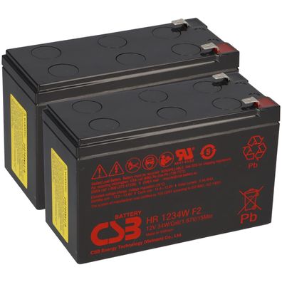 CSB-SCD33 kompatibler Akkusatz geeignet für APC RBC33 Plug & Play