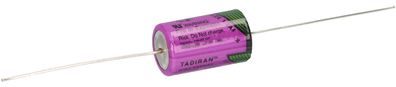 Tadiran Lithium 3,6V Batterie SL 750/ P 1/2AA - Zelle Axialdraht