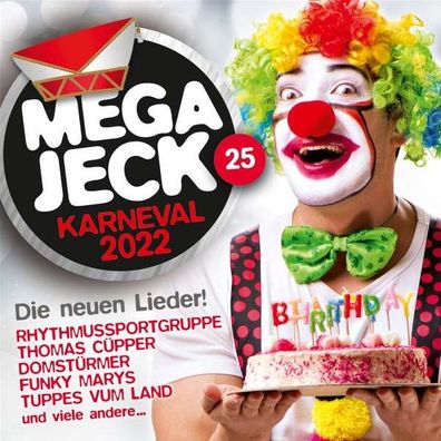 Various Artists: Megajeck 25: Karneval 2022: Die neuen Lieder! - - (CD / Titel: ...