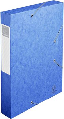 Exacompta Sammelbox Cartobox DIN A4 60 mm blau