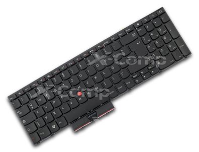 Tastatur DE Schwarz inkl. Pointer für Lenovo Thinkpad Edge E520 1143 E525 1200 Serie