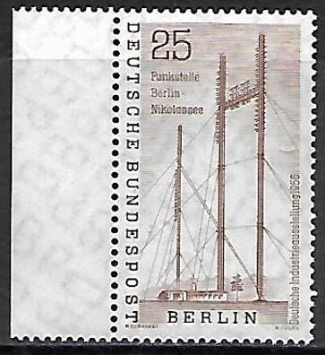 Berlin postfrisch Michel-Nummer 157 linkes Seitenrandstück