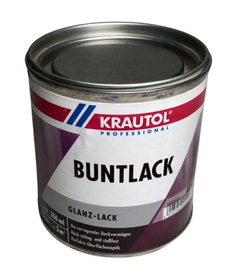 0,35 l Krautol Acryl Buntlack Weiß Glanz Innenbeschichtung Außenanstrich Farben