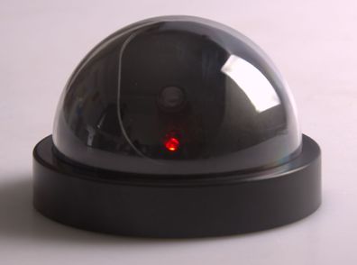 Sicherheitskamera-Attrappe mit rotem LED Dummy Fake Kamera keine Verdrahtung