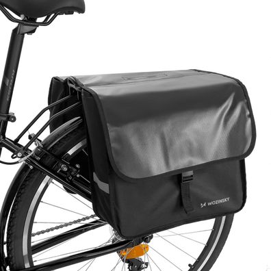 Wozinsky Fahrradtasche Gepäckträger Tasche Wasserdichte Reisetasche für Fahrrad, ...