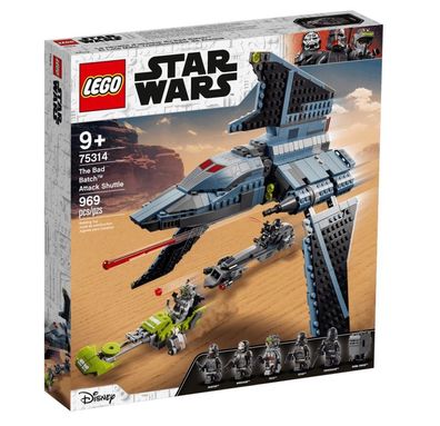 Lego 75314 Star Wars Angriffsshuttle aus The Bad Batch™ NEU & OVP