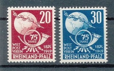 Rheinland Pfalz Nr. 51/52, einwandfrei postfrisch, siehe Bild.