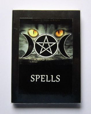 Spell Book Guardian OF TRIPLE MOON Din A 6 Pentagramm Notizbuch Hexenbuch