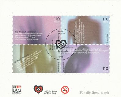 Bund Block Nr. 54, sauber gestempelt Berlin, siehe Bild.