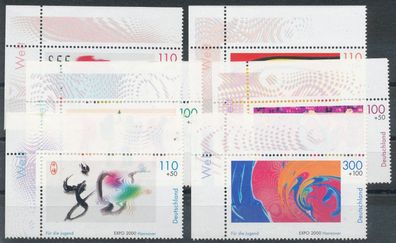 Bund Nr. 2117/22, mit Ecke 1. einwandfrei postfrisch, siehe Bild.