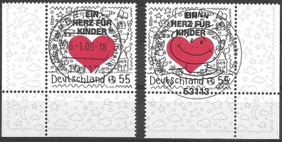 Bund Nr. 2706, Ecke 3,4, SST. Bonn & Tagesst. Berlin, siehe Bild.