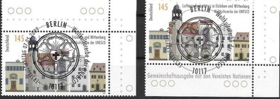 Bund Nr. 2736, Ecke 2,4, SST. Berlin, siehe Bild.