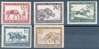Österreich Nr. 785/89, einwandfrei postfrisch, siehe Bild.