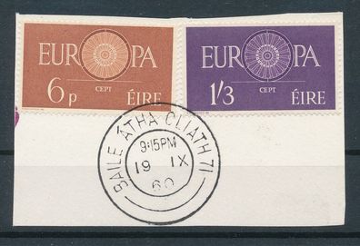 Europa Irland Nr.146/47, sauber gestempelt auf Papier, siehe Bild.