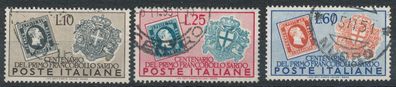 Italien Nr. 845/47, sauber gestempelt, siehe Bild.
