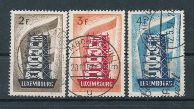 Luxemburg Nr. 555/57, sauber gestempelt, siehe Bild.