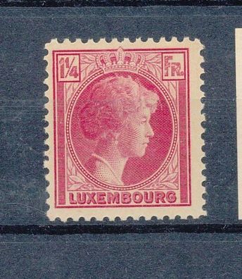 Luxemburg Nr. 257 * , siehe Bild.