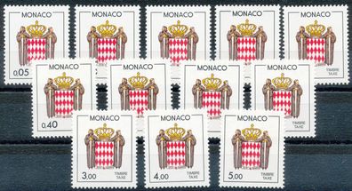 Monaco Nr. 79/90, einwandfrei postfrisch, siehe Bild.