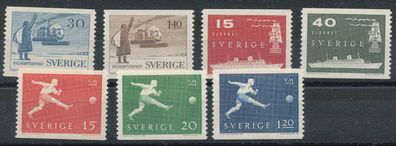 Schweden Nr. 434/40, einwandfrei postfrisch, siehe Bild.