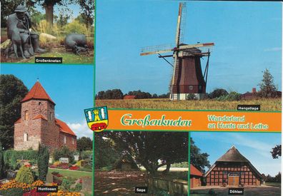 Mehrbild Ansichtskarte Großenkneten - Oldenburg - Niedersachsen.