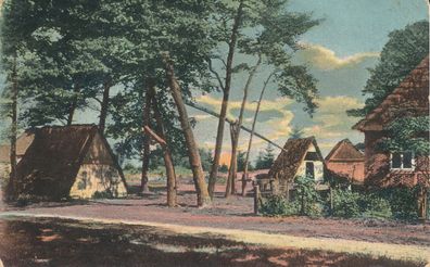 Bildkarte, Hermannsburg/ OLB. gelaufen 1916, saubere Erhaltung, siehe Bilder.