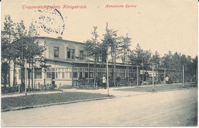 AK. Truppenübungsplatz Königsbrück, gelaufen 1915, siehe Bild.