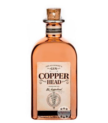 Copperherad London Dry Gin Original (, 0,5 Liter) (40 % Vol., hide)